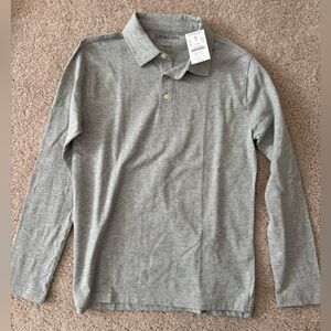 Crewcuts Gray Polo Shirt